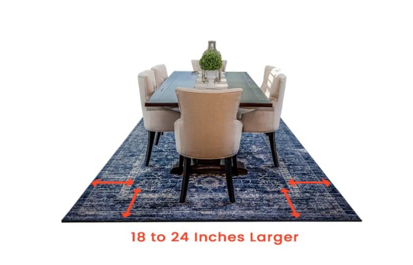 What Size Rug for 84 Inch Dining Table